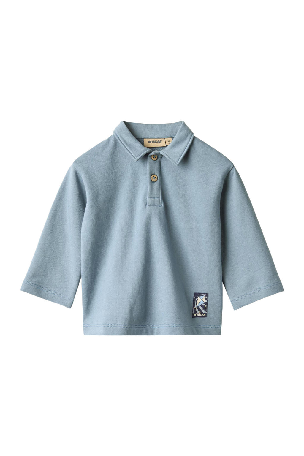 Wheat rechtvallende sweater - blauw