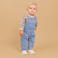 Wheat regular fit tuinbroek - lichtblauw denim
