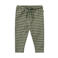 Wheat regular fit gestreepte broek - groen/wit