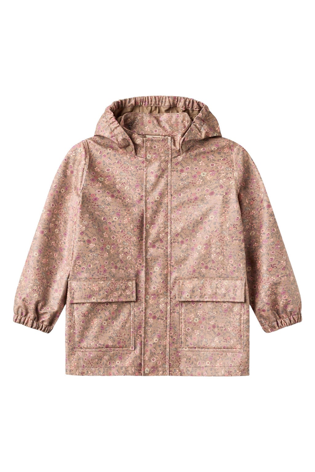 Wheat gebloemde tussenjas - beige/roze