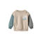 Wheat sweater met print - greige/blauw