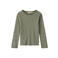 Wheat rechtvallende gestreepte longsleeve - groen/wit