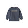 Wheat rechtvallende sweater met borduursels - blauw
