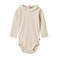 Wheat katoenen romper met ruches - ecru