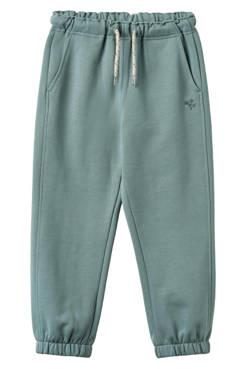 Wheat regular waist loose fit sweatpants - grijsblauw