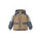 Wheat winterjas - bruin/blauw/lichtblauw
