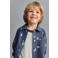Wheat rechtvallende longsleeve met print - ecru