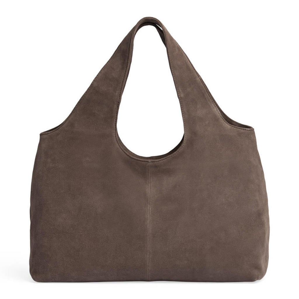 Markberg suede shopper LaurineMBG bruin