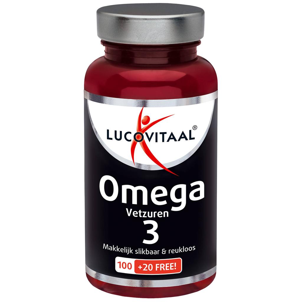 Lucovitaal Omega Vetzuren 3 120 capsules