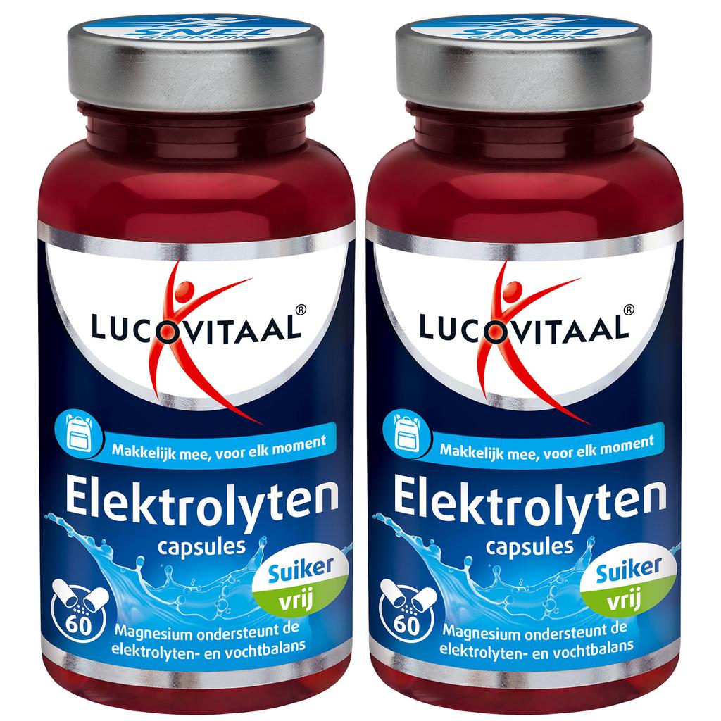 Lucovitaal duopack Elektrolyten 60 capsules