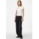 PIECES wide leg jeans - black denim