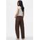 PIECES PCGRACE MW BARREL ANK JEAN barrel jeans - bruin