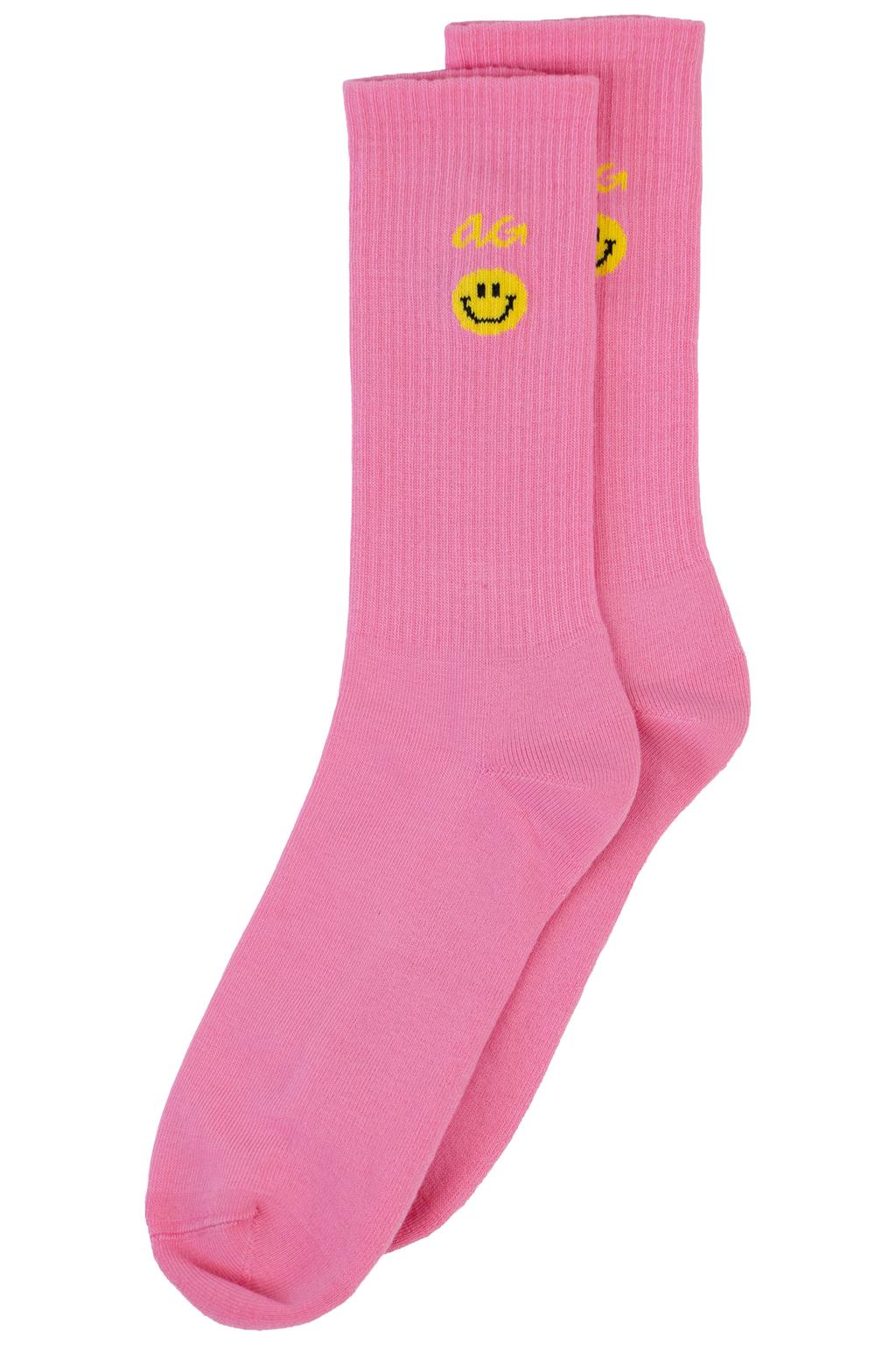 Alfredo Gonzales sokken Athletic Smiley roze