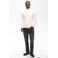 Matinique regular fit gebreide trui - offwhite