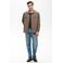 Matinique regular fit overshirt - bruin