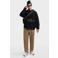 Redefined Rebel oversized gebreide trui met tekst - zwart