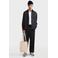 Redefined Rebel relaxed fit overhemd met krijtstreep - grijs