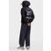 Redefined Rebel sweatvest met backprint - zwart