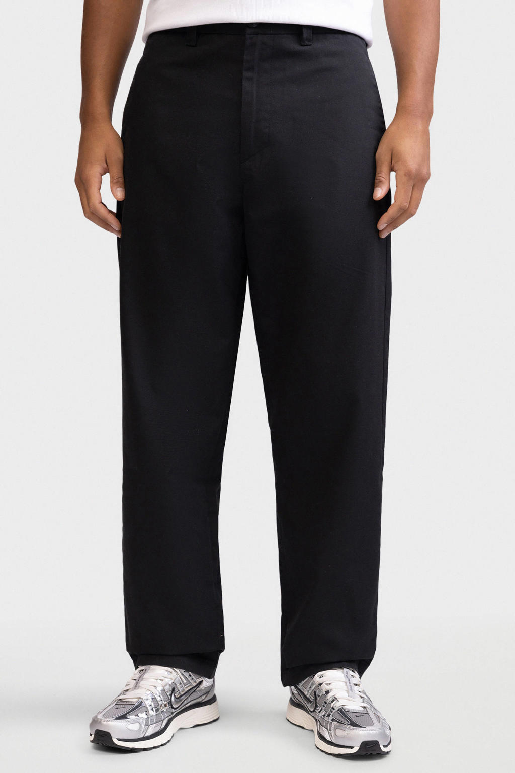 Redefined Rebel regular fit pantalon - zwart