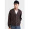 Redefined Rebel katoenen gebreid vest - bruin