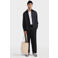 Redefined Rebel relaxed fit pantalon met krijtstreep - grijs
