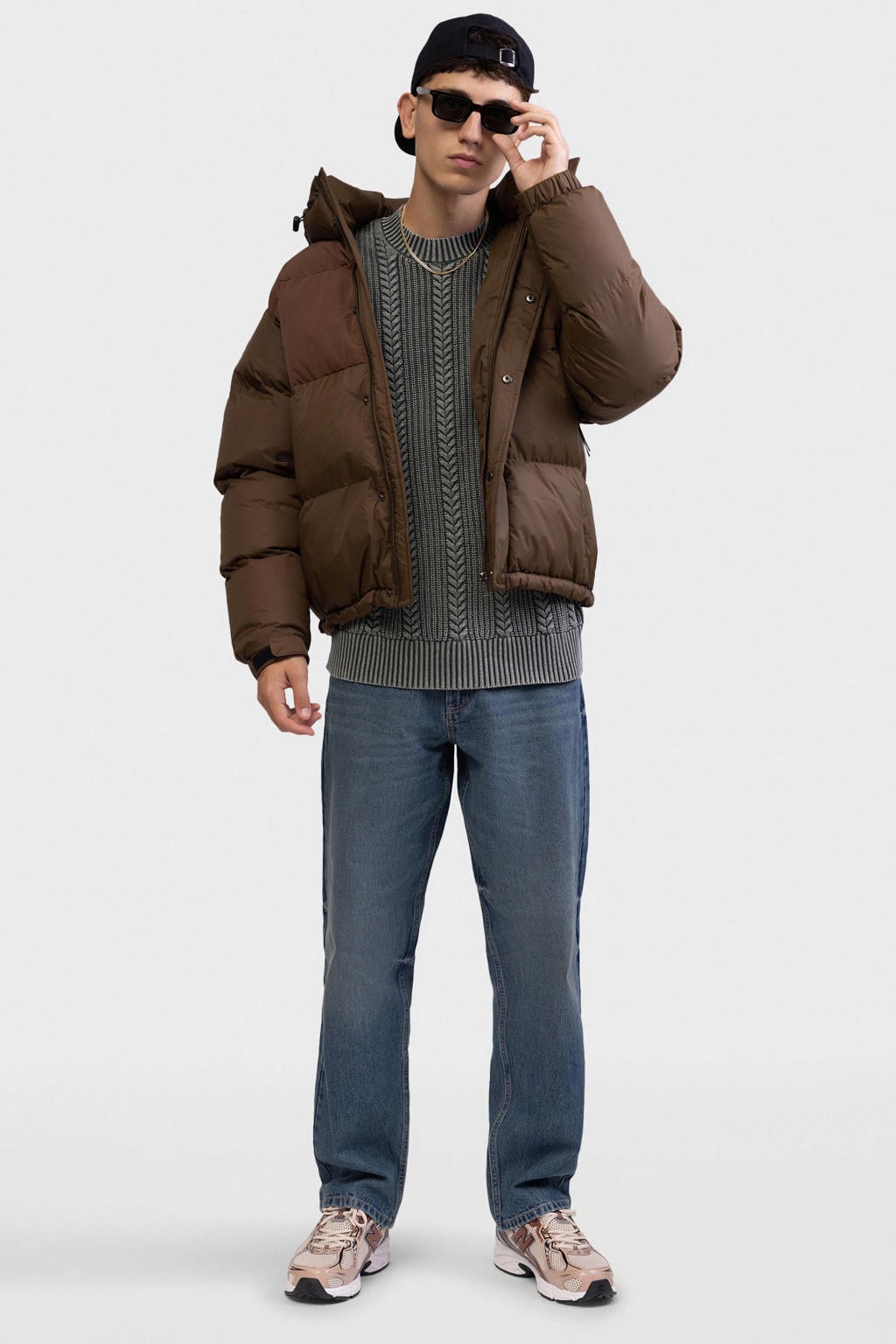 Redefined Rebel pufferjas - bruin