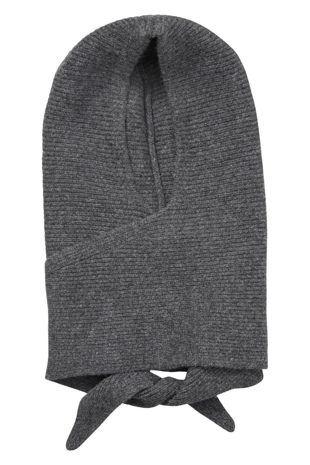 BECKSÖNDERGAARD wollen balaclava grijs