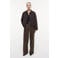 Studio AR by ARMA jacket met wol - donkerbruin