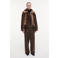 Studio AR by ARMA imitatiebont faux fur winterjas met dierenprint - bruin