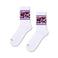 Happy Socks sokken Leo Stripe wit