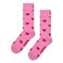 Happy Socks sokken Heart roze