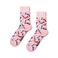 Happy Socks sokken Heels Short Crew roze
