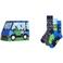 Happy Socks giftbox sokken Golf Cart - set van 3 multi