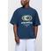 Equalité boxy T-shirt met backprint - donkerblauw/geel