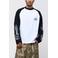 Equalité oversized longsleeve met backprint - wit/zwart