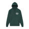 Deus Ex Machina regular fit hoodie met backprint - racing green