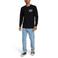 Deus Ex Machina longsleeve met backprint - zwart