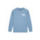 Deus Ex Machina regular fit sweater met backprint - blauw