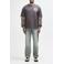 Deus Ex Machina oversized T-shirt met backprint - anthracite grey