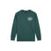 Deus Ex Machina katoenen regular fit sweater met backprint - racing green