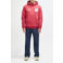Deus Ex Machina regular fit hoodie met borduursels en print - cherry red