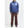 Deus Ex Machina regular fit hoodie met borduursels en print - mechanic blauw