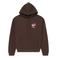 Deus Ex Machina oversized hoodie met backprint - bruin