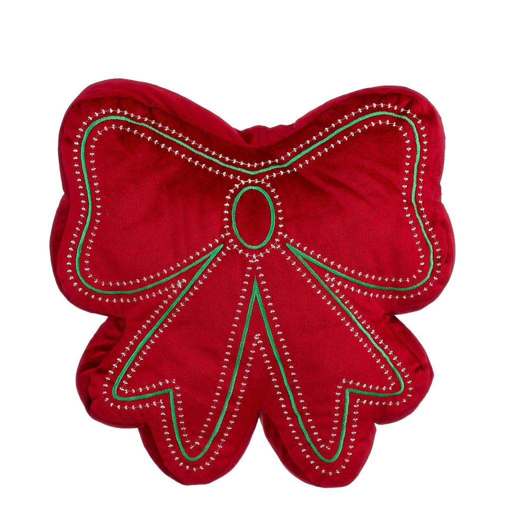 Mica Decorations Kussen strik rood