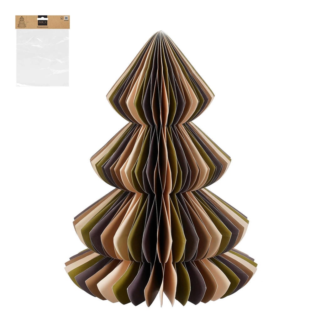 Mica Decorations Decoratie boom bruin
