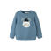 GUPPY BABY sweater met print - blauw