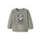 GUPPY BABY sweater met print - groen