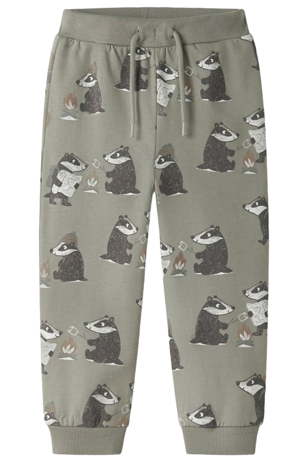 GUPPY MINI joggingbroek met print - groen