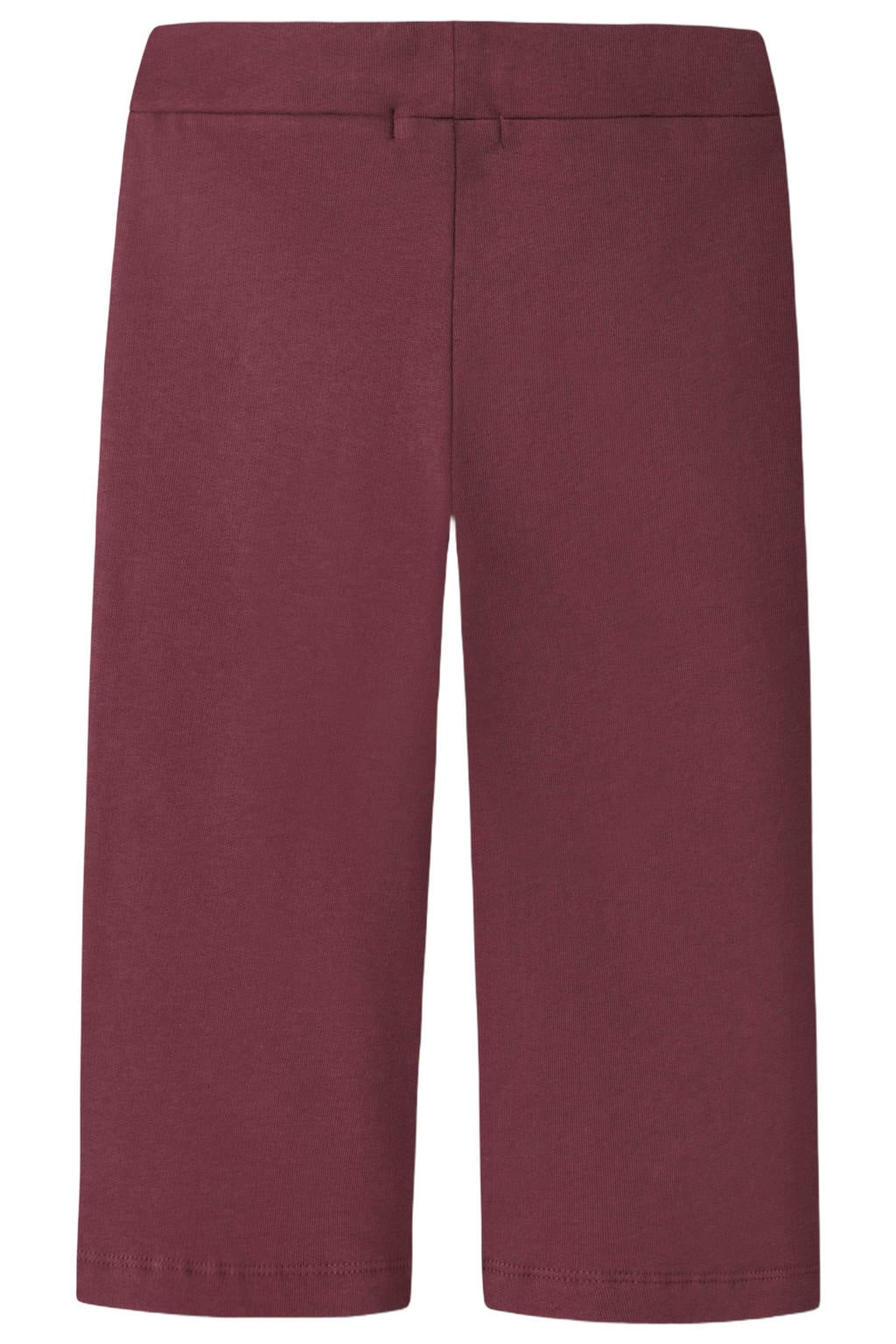 Donkerrode meisjes GUPPY MINI sweatpants van katoen met elastische tailleband en effen