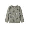 GUPPY MINI sweater met print - groen